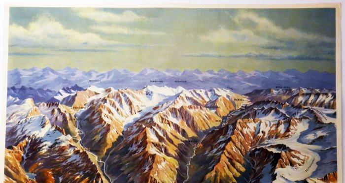 M. Bieder - Zwitserland: Berner Oberland: Brienz -Meiringen-, Antiek en Kunst, Kunst | Tekeningen en Fotografie