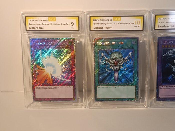 Konami - 3 Card - Yu-Gi-Oh! - Monster-Reborn, Blue-Eyes, Verzamelen, Overige Verzamelen