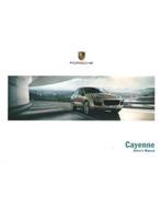 2015 PORSCHE CAYENNE INSTRUCTIEBOEKJE ENGELS