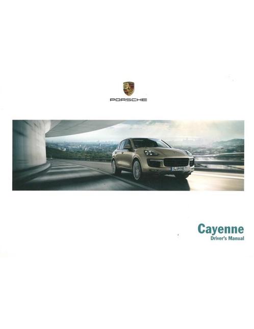 2015 PORSCHE CAYENNE INSTRUCTIEBOEKJE ENGELS, Autos : Divers, Modes d'emploi & Notices d'utilisation