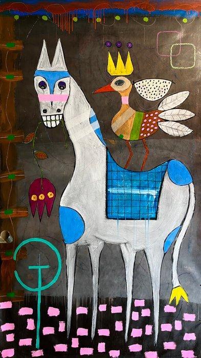 V. Cox - Impossible Longing II - XXL · No Reserve, Antiek en Kunst, Kunst | Schilderijen | Modern