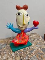 Juan García Ripollés (1932) - sculptuur, Mujer corazón - 50, Antiek en Kunst