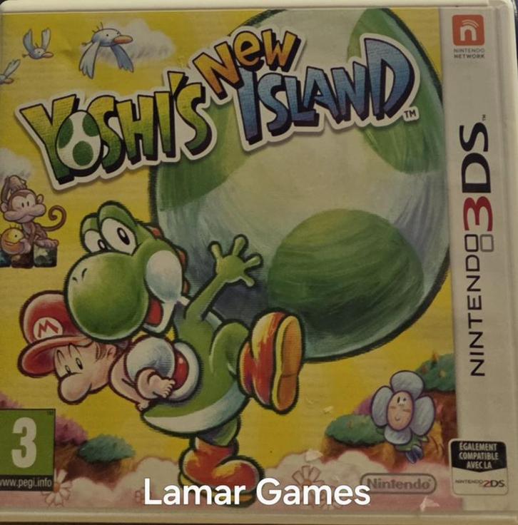 Yoshis New Island (Nintendo 3DS tweedehands game), Games en Spelcomputers, Games | Nintendo 2DS en 3DS, Ophalen of Verzenden