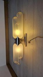 Wandkandelaar - torpedo - Glas, Metaal