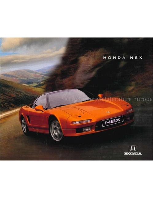 1997 HONDA NSX BROCHURE ENGELS, Boeken, Auto's | Folders en Tijdschriften