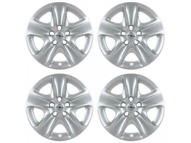 4x ORIGINELE GM Opel Wielkap Wielkap ZILVER 16 Inch ASTRA H, Auto-onderdelen, Banden en Velgen, Ophalen of Verzenden