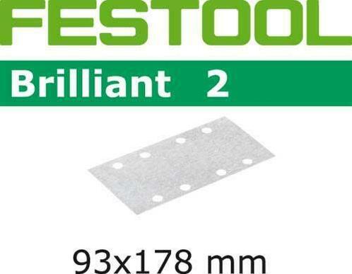 Festool Schuurstrook Briljant 2 STF-93X178/8-P 40-BR2/50 - O, Bricolage & Construction, Peinture, Vernis & Laque, Envoi