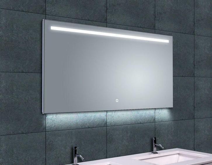 Ambi One dimbare Led condensvrije spiegel 1200x600, Huis en Inrichting, Woonaccessoires | Spiegels, Ophalen of Verzenden