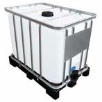 Nieuwe IBC 600L - kunststof pallet UN-FDA Werit, Jardin & Terrasse, Barils de pluie, Ophalen of Verzenden