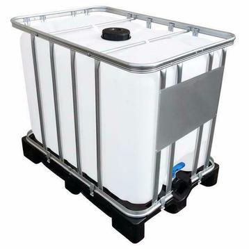 ② Cuve IBC 1000 litres rénovée - Noir ouverture 150mm - palett — Barils de  pluie — 2ememain