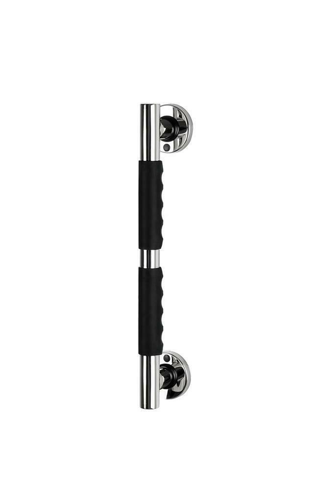 Ridder Ken badgreep met softgrip 50 cm chroom/zwart, Huis en Inrichting, Woonaccessoires | Overige, Ophalen of Verzenden