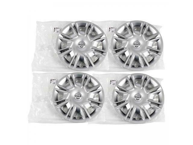 4x ORIGINAL Wielnaafafdekking Opel Wieldop ZILVER 16 inch CR, Auto-onderdelen, Banden en Velgen, Ophalen of Verzenden