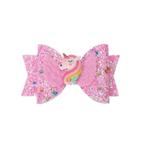 Prinsessenjurk - Unicorn strik - glitter pink - Kleedje, Verzenden