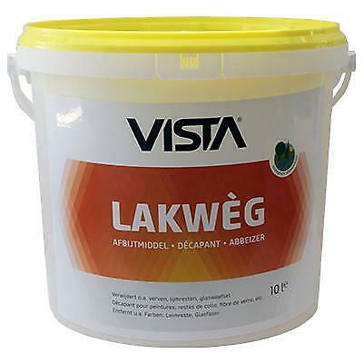 Vista Lakweg Afbijtmiddel 10 liter - aantrekkelijke staffelp, Articles professionnels, Machines & Construction | Entretien & Nettoyage