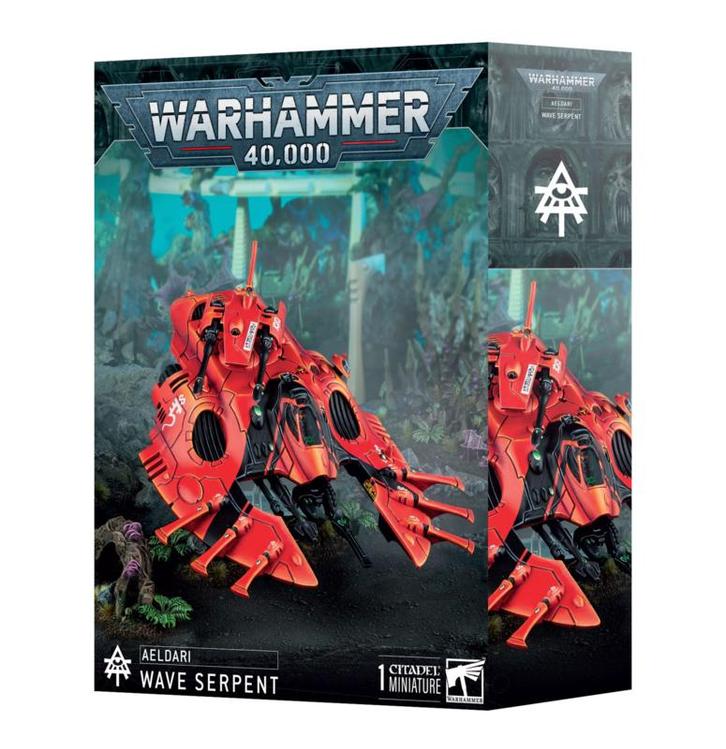 Aeldari Wave Serpent (Warhammer 40.000 nieuw), Hobby en Vrije tijd, Wargaming, Ophalen of Verzenden