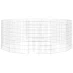 Konijnenren 12 Panelen - Gegalvaniseerd! OP = OP, Dieren en Toebehoren, Knaagdieren en Konijnen | Hokken en Kooien, 110 cm of meer