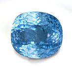 Blauw Aquamarijn  - 6.39 ct - International Gemological, Handtassen en Accessoires, Edelstenen, Nieuw
