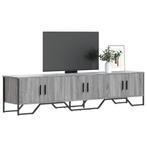 vidaXL Meuble TV sonoma gris 180x34x41 cm bois, Maison & Meubles, Armoires | Mobilier de télévision, Verzenden, Neuf