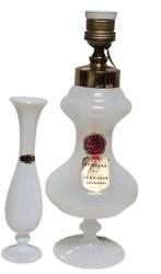 Tafellamp - Glas - Lampe Opaline de Lorraine, Antiek en Kunst