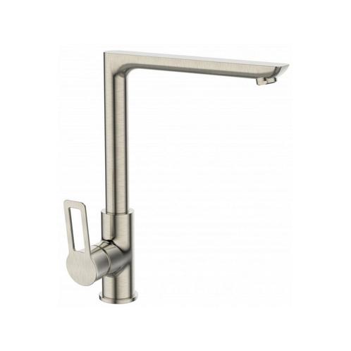 Wastafelkraan Sanimar Braga Geborsteld Inox, Doe-het-zelf en Bouw, Sanitair, Kraan, Nieuw, Ophalen of Verzenden