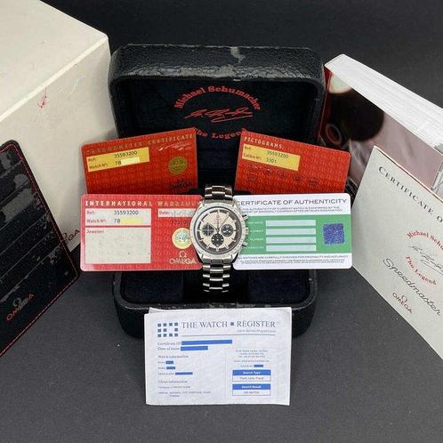 Omega - Speedmaster Schumacher Legend - 3559.32.00 - Unisex, Handtassen en Accessoires, Horloges | Heren