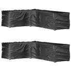 vidaXL Tuinmeubelhoezen L-vormig 2 st 18 oogjes 220x285x80, Tuin en Terras, Verzenden, Nieuw