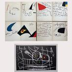 Joan Miro (1893-1983) - Set of five Joan Mirós lithographs, Antiek en Kunst