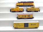 Bachmann H0 - Treinset (5) - 5-delige Chessie System trein
