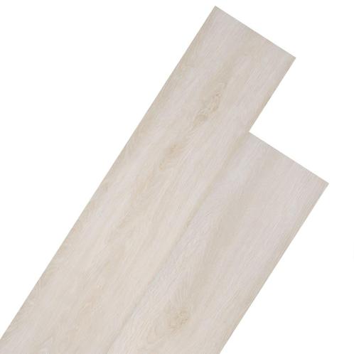 vidaXL Vloerplanken niet-zelfklevend 5,26 m² 2 mm PVC wit, Doe-het-zelf en Bouw, Vloerdelen en Plavuizen, Nieuw, Verzenden