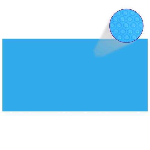 vidaXL Zwembadhoes rechthoekig 1200x600 cm PE blauw, Jardin & Terrasse, Piscines, Envoi
