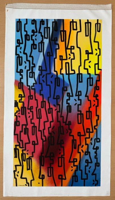MrKas - “Urban Rhythm” - XL, Antiek en Kunst, Kunst | Schilderijen | Modern