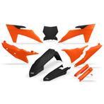 UFO plastic kit Zwart/Oranje ( Full kit ) KTM SX 125/150/250, Motoren, Verzenden, Nieuw