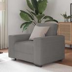 vidaXL Sofastoel Lichtgrijs 60 cm Corduroy Stof, Huis en Inrichting, Verzenden, Nieuw