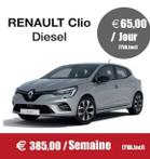 Louez-moi : Renault Clio Diesel/ Jour-semaine et week-end