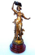 Beeld, Goutte de Rosee - 35 cm - brons metaal, Antiek en Kunst, Curiosa en Brocante
