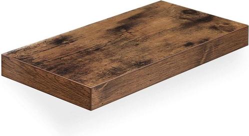 Wandplank -  - Zwevend aan de Muur - Rustiek Bruin, Huis en Inrichting, Woonaccessoires | Wandplanken en Boekenplanken, Nieuw