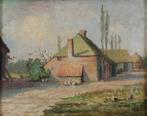 École européenne (XX) - Boerderij met kippen