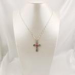 Corail - Argent - Collier avec pendentif - fait à la main, Antiquités & Art