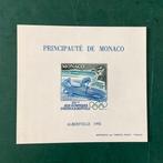 Monaco 1992 - Speciaal blok: Olympische Spelen Albertville, Postzegels en Munten, Gestempeld