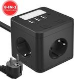 Tweedekans | VAIVE Stekkerdoos met USB en Schakelaar -, Ophalen of Verzenden, Nieuw