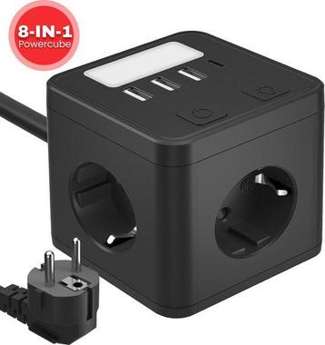 Tweedekans | VAIVE Stekkerdoos met USB en Schakelaar - beschikbaar voor biedingen