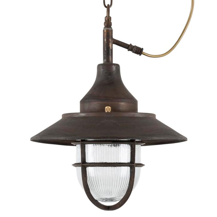 hanglampen Hanglamp Navy Dark Brass Binnenverlichting, Huis en Inrichting, Lampen | Hanglampen, 75 cm of meer, Nieuw, Metaal, Overige materialen