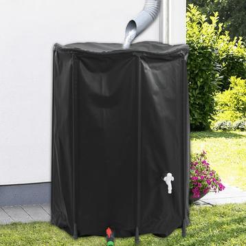 vidaXL Watertank met kraan opvouwbaar 1350 L PVC, Verzenden