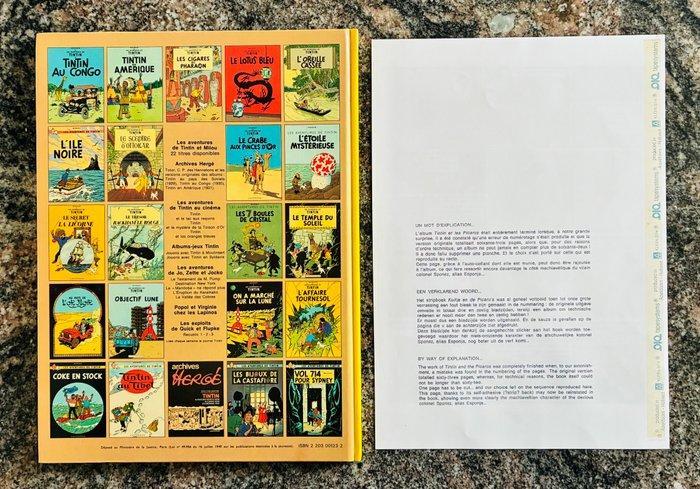Tintin T23 - Tintin et les picaros + planche originale 22, Boeken, Stripverhalen