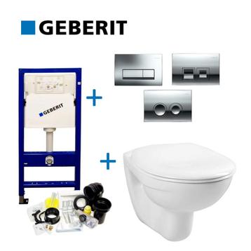 Geberit UP100 Toiletset Compleet Start | Inbouwreservoir |, Ophalen of Verzenden, Overige typen