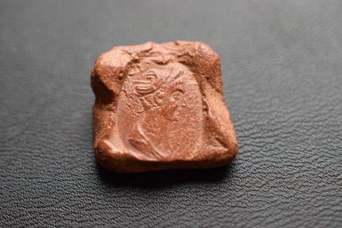 Oud-Romeins, Keizerrijk Terracotta Ticket voor het antieke, Antiek en Kunst, Antiek | Overige Antiek