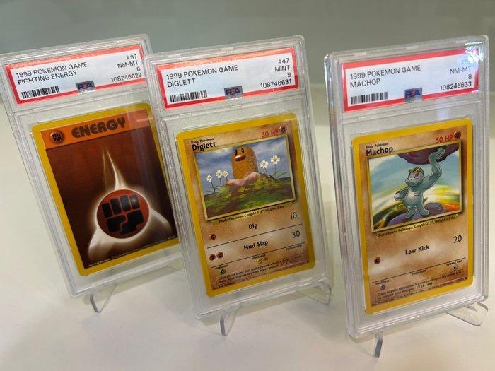 Pokémon - 3 Graded card - PSA 9 - WOTC, Hobby en Vrije tijd, Verzamelkaartspellen | Pokémon