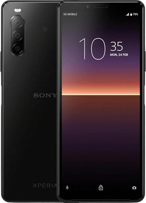 Sony Xperia 10 II 128GB Zwart met GARANTIE & verzending, Telecommunicatie, Mobiele telefoons | Overige merken, Gebruikt, Ophalen of Verzenden