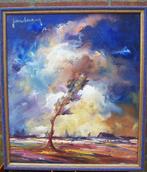 Leo Jordaens (1944-2000) - Landschap in Vlaanderen