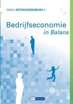 Havo / Bedrijfseconomie in Balans / Antwoordenboek 1, Verzenden, Sarina van Vlimmeren
